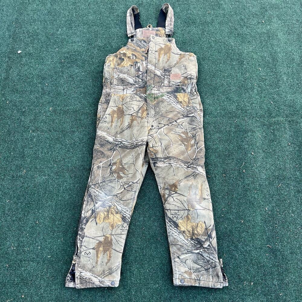 C.E. Schmidt Workwear Realtree Xtra Camo Insulated Overalls Youth Large (14-16)